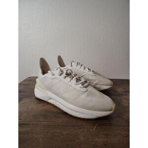 Adidas Boost White Lace Up Avryn Men Trainers US 11.5 Gym Running